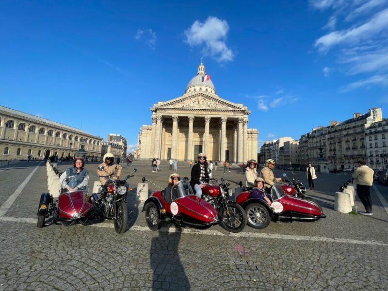 Paris by sidecar 1HR Tour - A Detailed Look at the Paris Sidecar Experience