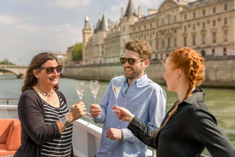 Paris: Champagne Tasting Cruise Departure from Eiffel Tower - Key Points