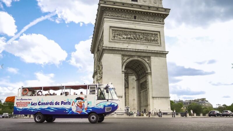 Paris: City and River Seine Tour on an Amphibious Bus - The Sum Up