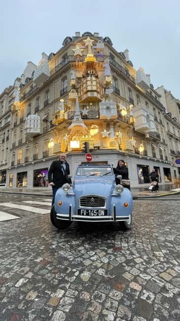 Paris: Classic Tour aboard a 2CV - A Closer Look at the Paris 2CV Tour
