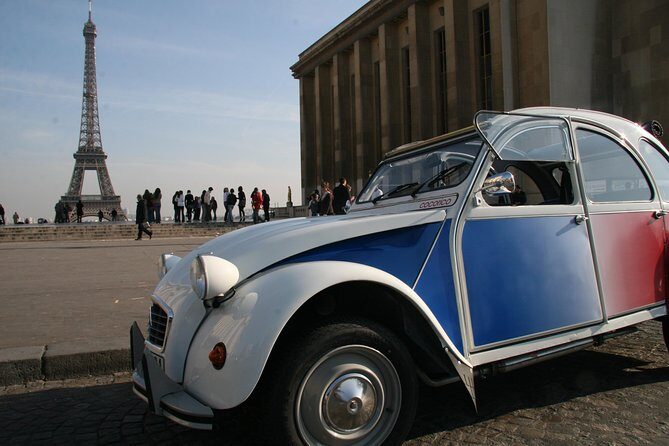 Paris Classic tour in 2CV - Detailed Breakdown of the Itinerary