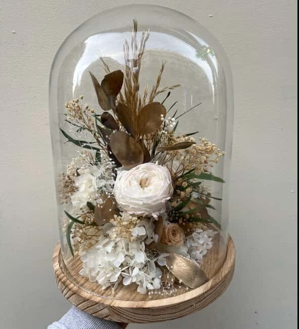 Paris: Create Dried Flower Bell Jar Workshop in Paris - Key Points