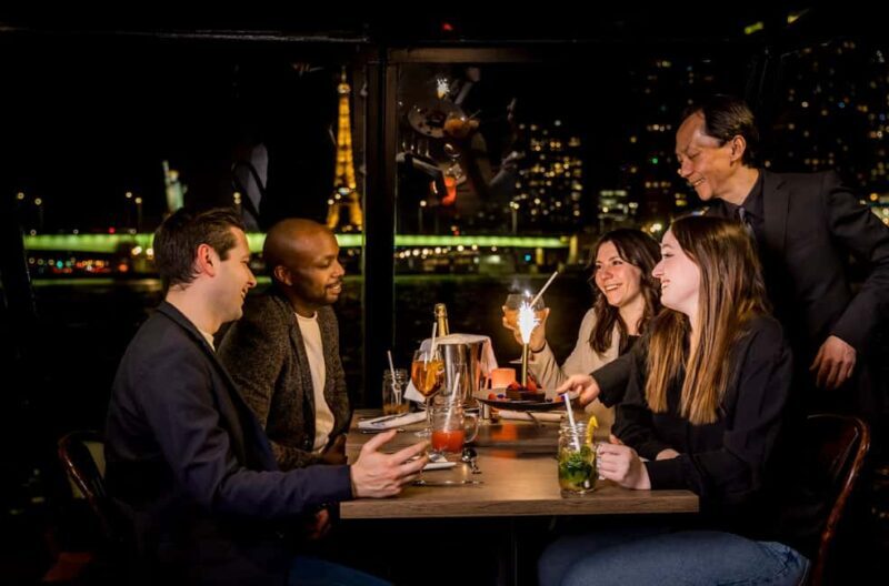Paris: Dinner Cruise on the Seine and Eiffel Tower 2nd floor - Key Points