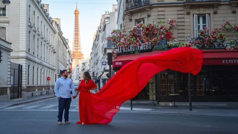 Paris: Eiffel Tower Flying-Dress Photoshoot jonadress - Why This Experience Is Worth Considering