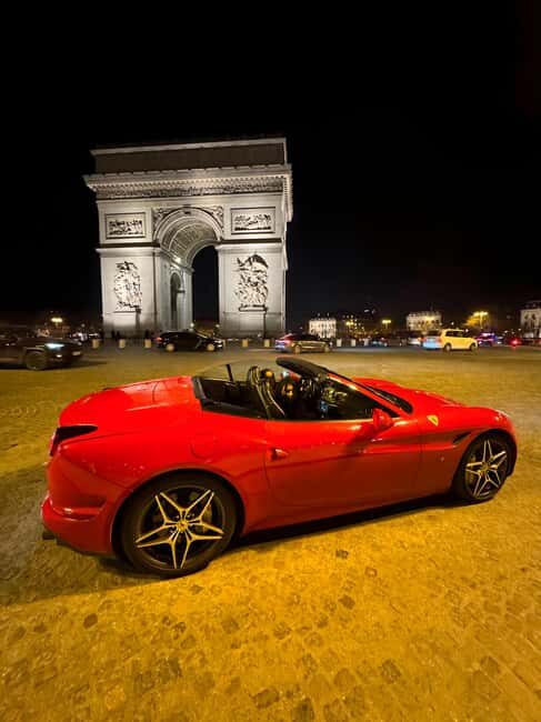 Paris: Ferrari tour  with or without a driver, no deposit required. - The Itinerary Breakdown