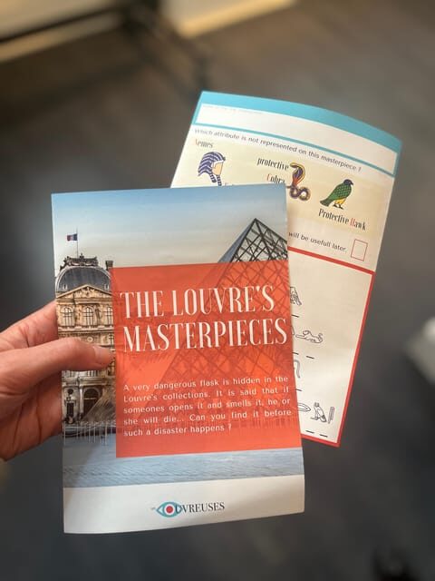 Paris Louvre : Private Treasure Hunt for Families or groups - The Final Stop: Masterpieces and Memories