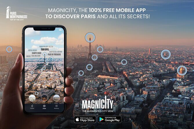 Paris Montparnasse Top of the City Observation Deck Entry Ticket - The Sum Up