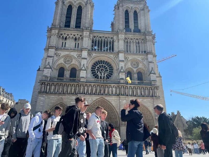Paris: Notre-Dame Cathedral Exterior Tour with Entrance - Exploring the Interior on Your Own