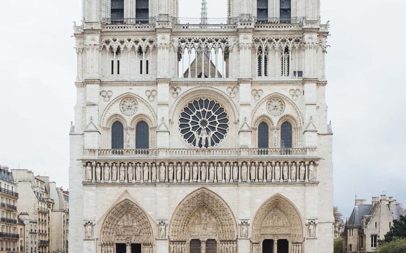 Paris: Notre Dame Exterior Guided Tour with a Small Group - Key Points