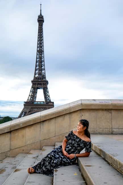 Paris: Photoshoot Around Eiffel Tower with 55 Edited Photos - The Sum Up