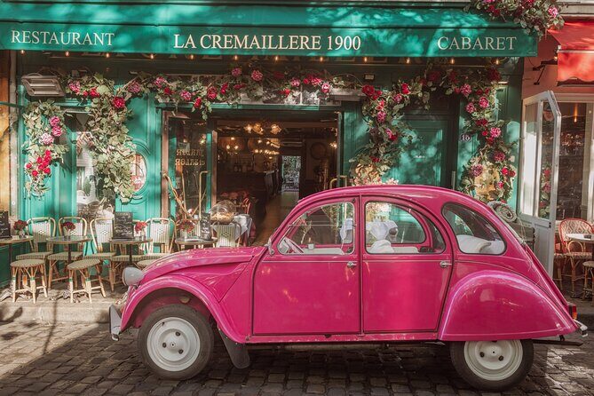Paris Pink Tour by Night with Champagne - Introduction: A Unique Night in Paris in a Vintage 2CV