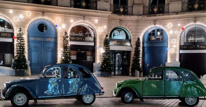 Paris: Private Christmas Lights Tour by Citroën 2CV - Exploring Paris at Night in Style and Comfort