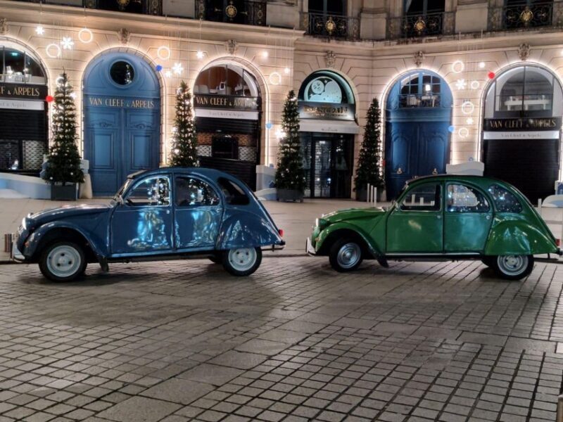 Paris: Private Christmas Lights Tour by Citroën 2CV - Authenticity and Atmosphere: What Travelers Say