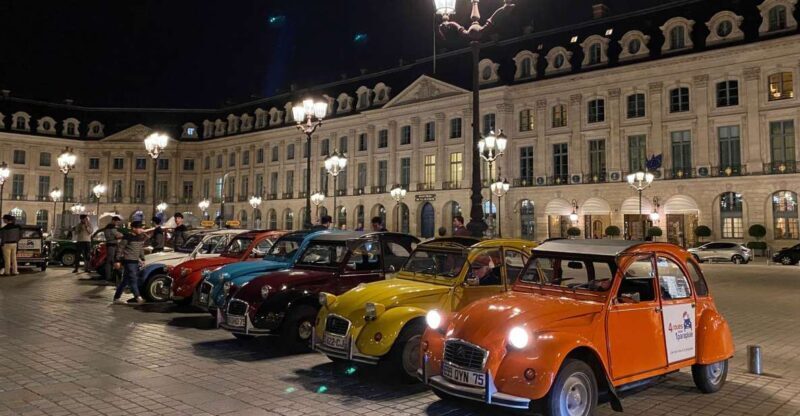 Paris: Private Guided City Tour at Night in Citroën 2CV - The Itinerary and What to Expect