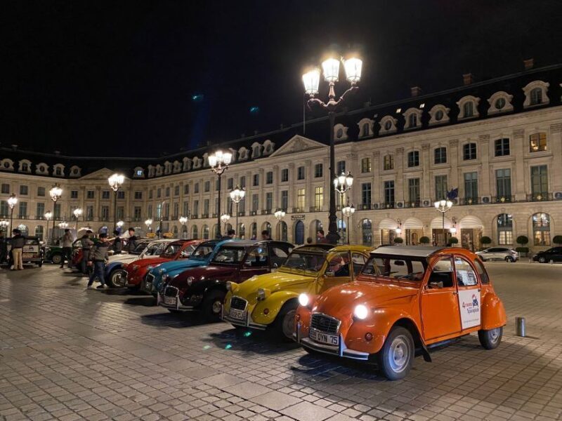 Paris: Private Guided City Tour at Night in Citroën 2CV - The Sights and Stops