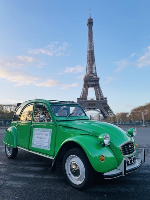 Paris Private Guided Tour in a 2CV classic French car - Key Points