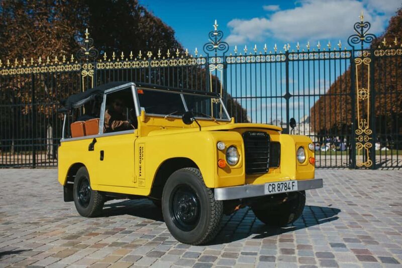 Paris: Private Guided Tour in a vintage Land Rover - Final Recommendations