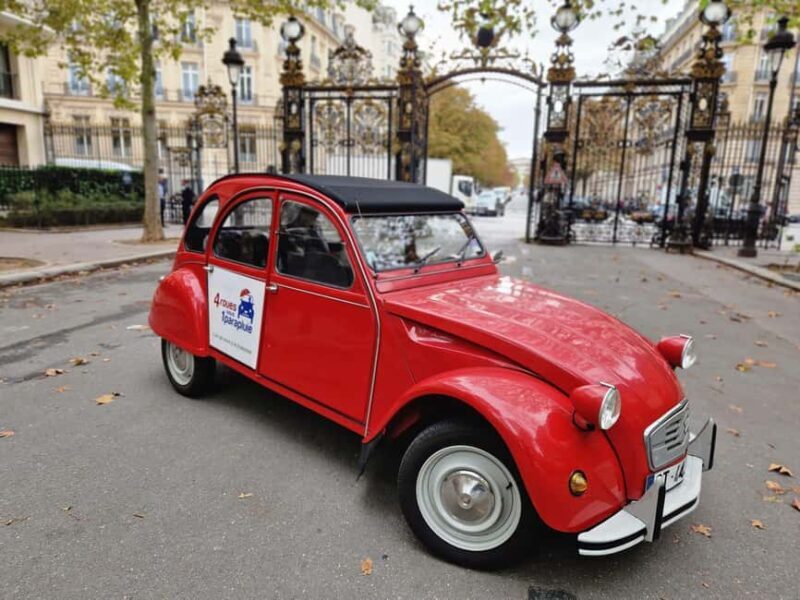 Paris: Private little-known places tour in Citroën 2CV 2h - Potential Drawbacks