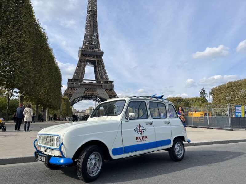 Paris: Private Sightseeing tour in Renault 4L electric 2h - Key Points