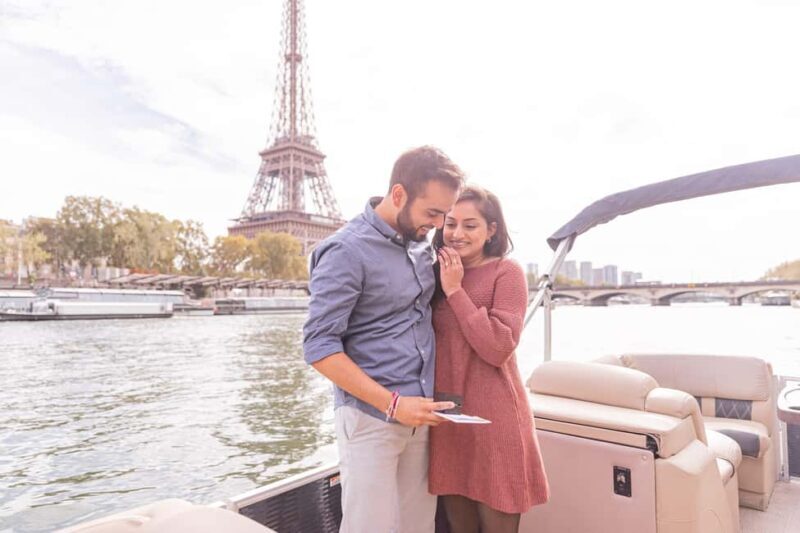 Paris Proposal / Private River Cruise + Photographer 1h - Practical Details