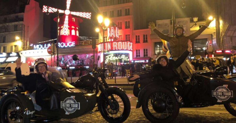Paris: Romantic Sidecar Tour by Night with Champagne - The Sum Up