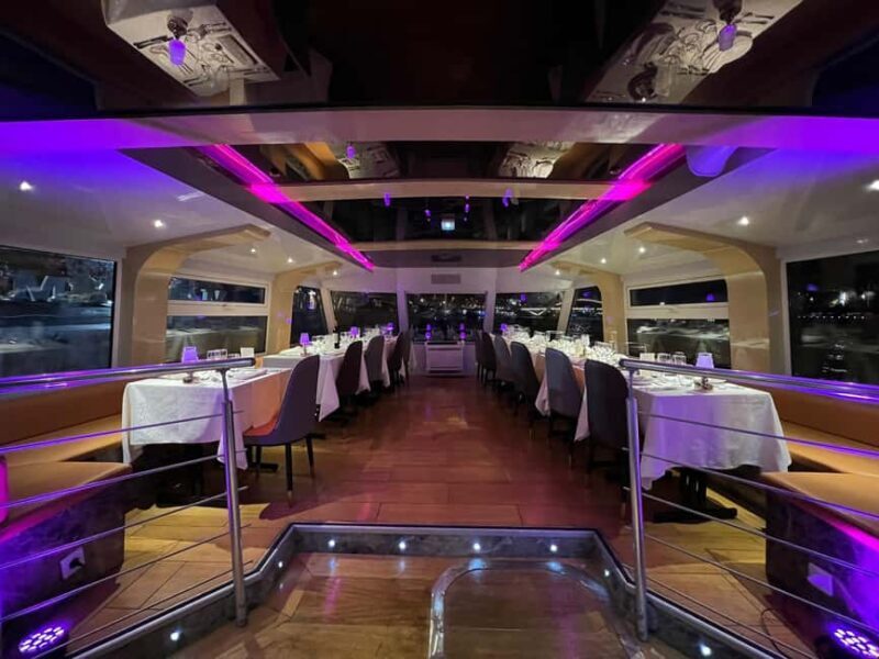 Paris: Seine Dinner Cruise from Eiffel Tower/Liberty Statue - Key Points