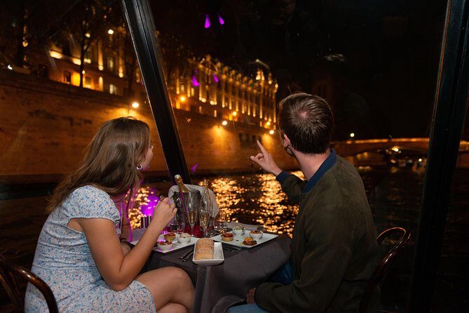 Paris Seine River Dinner Cruise with Champagne and Window Seating - FAQs