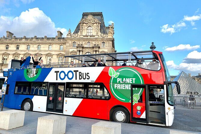 Paris Tootbus Hop-On Hop-Off Bus Tour with Optional Cruise - The Sum Up