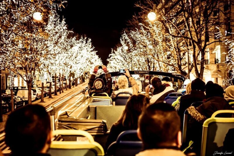 Paris: Tootbus Open-Top Christmas Bus Tour - FAQ