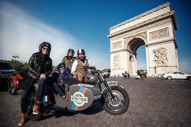 Paris Vintage Olympic Tour on Sidecar Motorcycle - An In-Depth Look at the Paris Vintage Olympic Sidecar Tour
