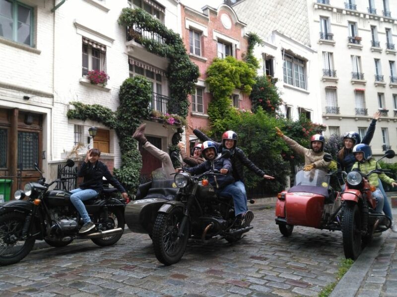 Paris Vintage Sidecar Premium & Private Half-Day Tour - Exploring Paris from a Vintage Sidecar