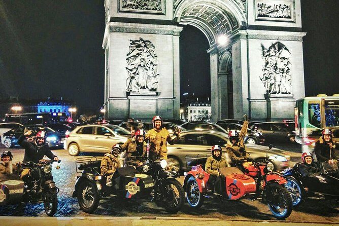 Paris Vintage Tour by Night on a Sidecar with Champagne - FAQs
