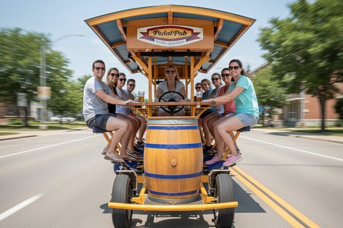 Party Bike Mixer Tour Seats - Key Points