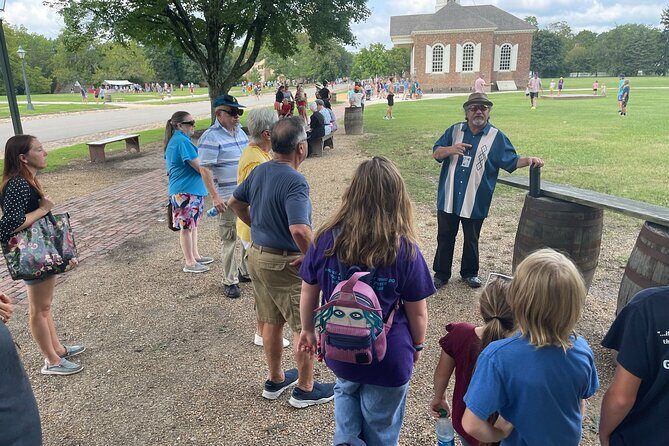 Patriots Tour of Colonial Williamsburg or Williamsburg 101 - Practical Details