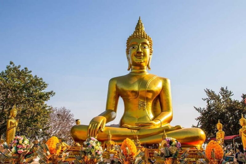 Pattaya: Big Buddha Temple and Night Market Tour - Key Points