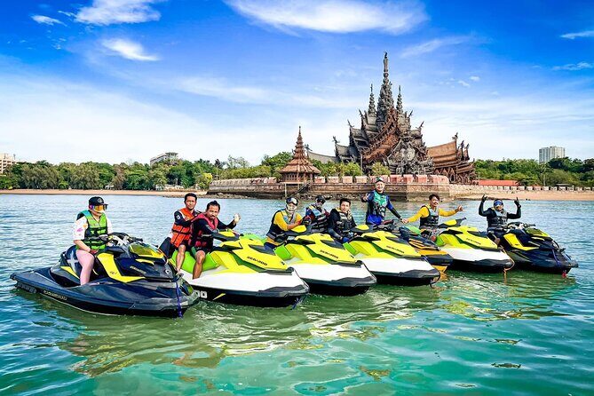 Pattaya Jet Ski 3 Islands Tour with Sanctuary of Truth Views - Key Points