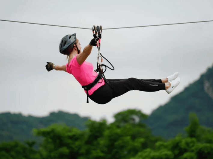 Pattaya: Zipline Adventure with 25 Platforms w/ Kids Option - Key Points