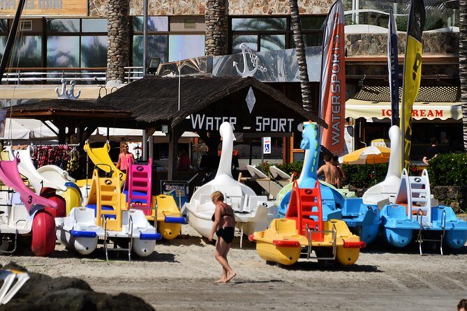 Pedalo at Anfi Beach - Pedalo at Anfi Beach: A Relaxing Water Adventure in Gran Canaria