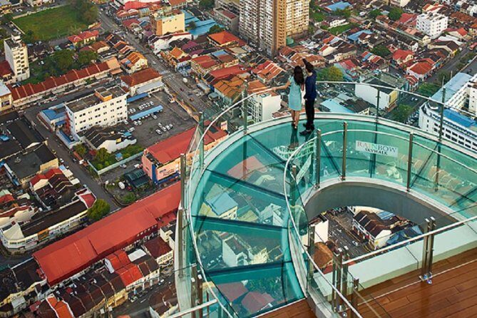 Penang Rainbow Skywalk at The Top Komtar Observation Deck Tickets - Experience the Heights at Penang’s Rainbow Skywalk at The Top Komtar