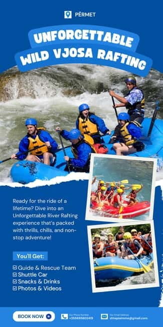 Përmet: Vjosa River Rafting Adventure - Exploring the Vjosa River Rafting Adventure in Detail