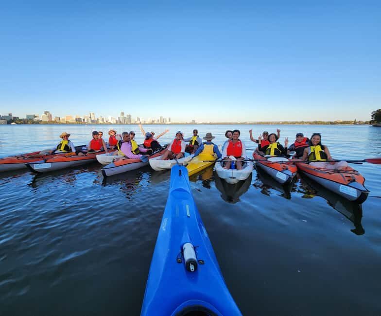 Perth: Swan River Kayak Tour with Wine & Cheese - What’s Included & Practical Details
