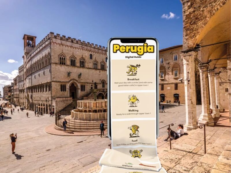 Perugia: Digital guide made with a Local for your tour - A Practical and Authentic Way to Visit Perugia