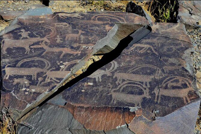 Petroglyphs of Tanbaly UNESCO World Heritage Site - The Scenic Journey into the Steppes
