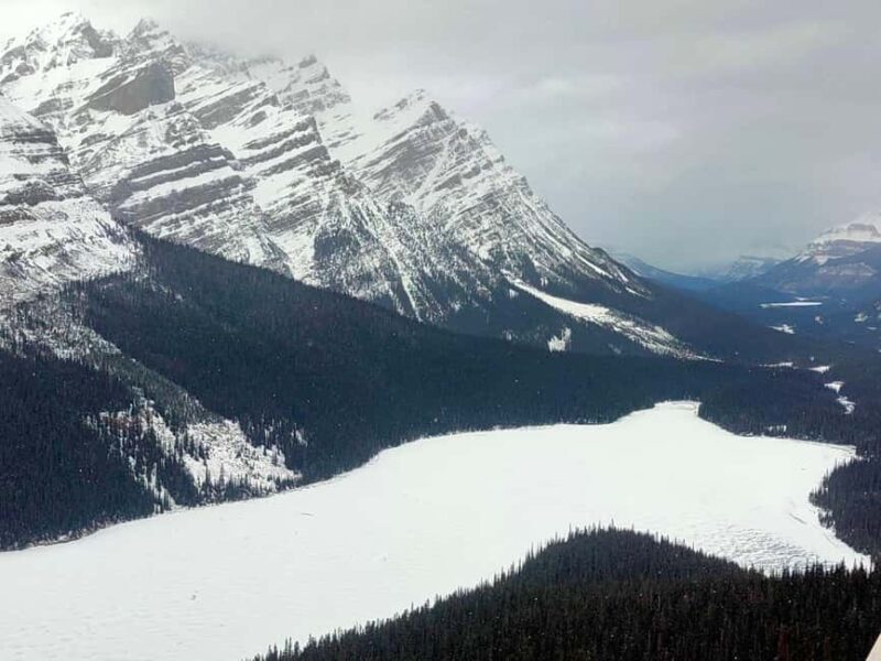 Peyto Lake Lake Louise Johnston Canyon Calgary/Canmore/Banff - Experience Banff’s Winter Wonderland: Peyto Lake, Lake Louise, Johnston Canyon & More