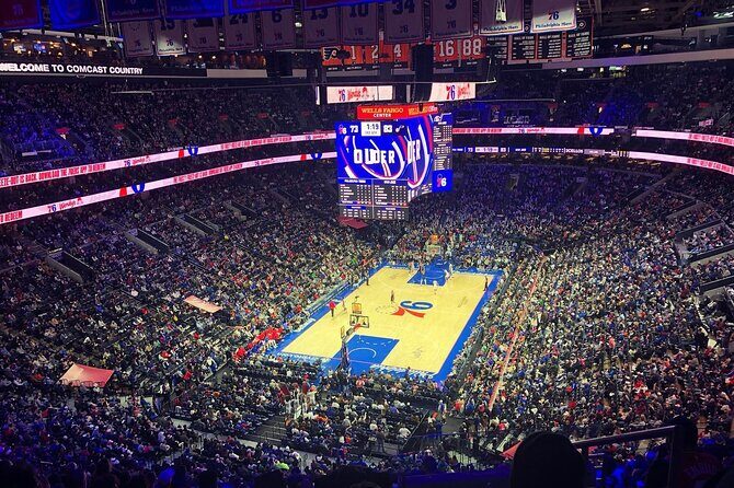 Philadelphia 76ers Basketball Game Ticket at Wells Fargo Center - Experience the Excitement of a Philadelphia 76ers Game at Wells Fargo Center