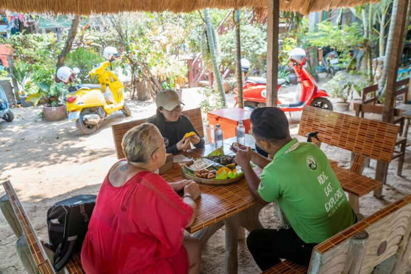 Phnom Penh Silk Island Sunset Haft Day Vespa Tour - Key Points