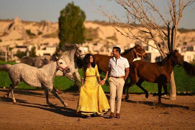 Photoshoot with Running Horses - The Experience: A Closer Look at the Cappadocia Horseback Photoshoot