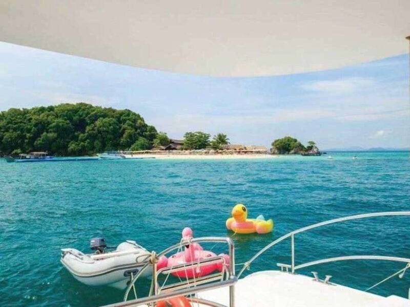 Phuket: Coral Island Snorkeling and Sunset Catamaran Cruise - Sunset Dinner and Scenic Views