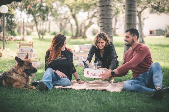 Picnic on the lawn -aromatic garden and winery - A Closer Look at the Experience