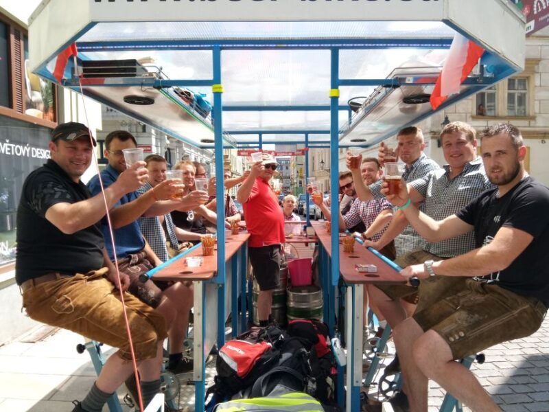 Pilsen: 1.5-Hour Beer Bike with Unlimited Beer - What’s Included and What to Expect